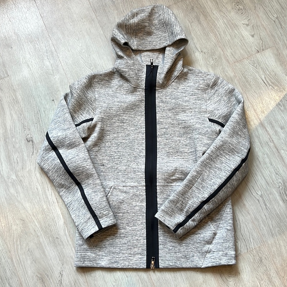 Grey Lululemon Zip Up with Hood